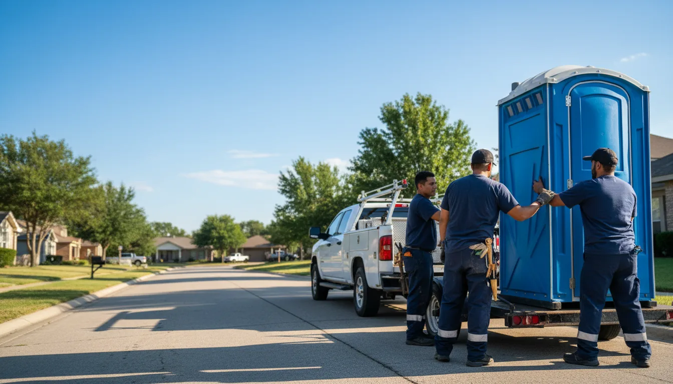 Portable Toilet Rental in Vauxhall, NJ near me